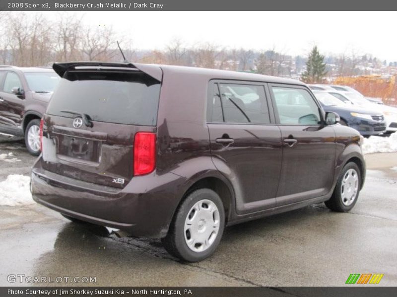 Blackberry Crush Metallic / Dark Gray 2008 Scion xB