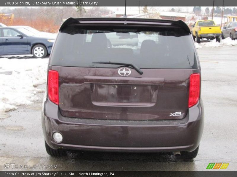 Blackberry Crush Metallic / Dark Gray 2008 Scion xB