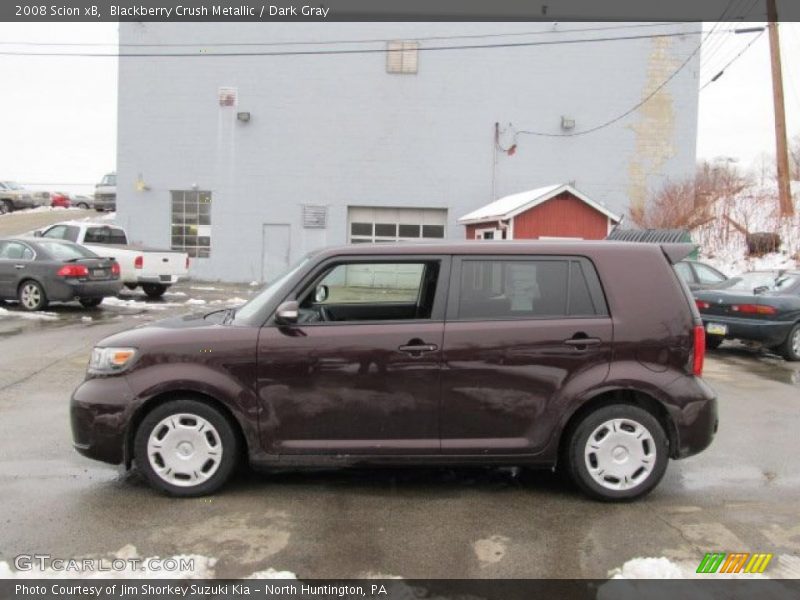 Blackberry Crush Metallic / Dark Gray 2008 Scion xB