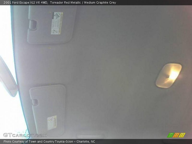 Toreador Red Metallic / Medium Graphite Grey 2001 Ford Escape XLS V6 4WD