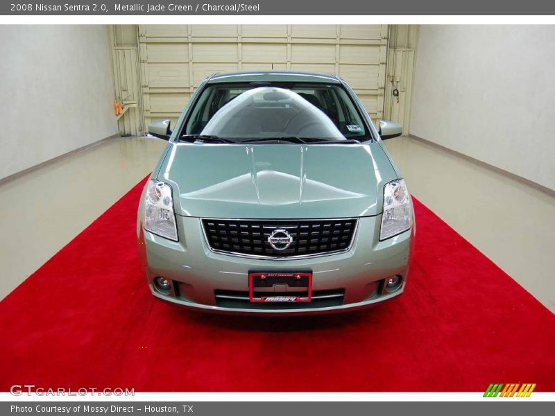Metallic Jade Green / Charcoal/Steel 2008 Nissan Sentra 2.0