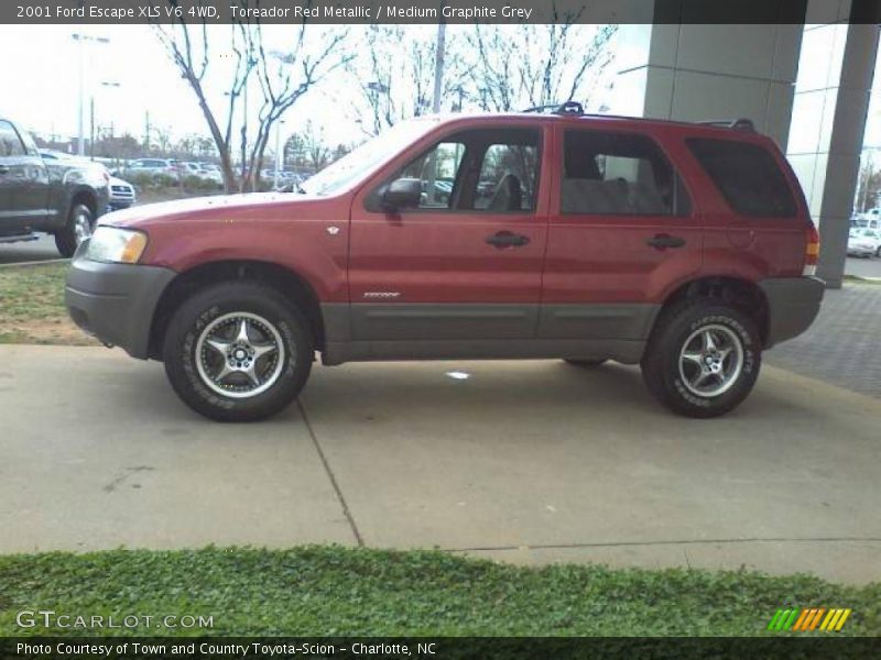 Toreador Red Metallic / Medium Graphite Grey 2001 Ford Escape XLS V6 4WD