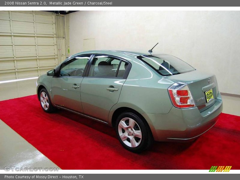 Metallic Jade Green / Charcoal/Steel 2008 Nissan Sentra 2.0