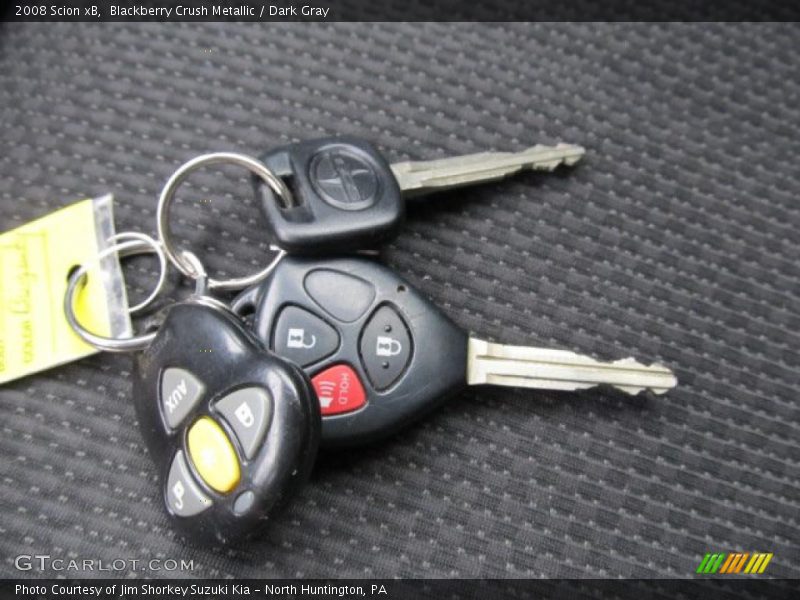 Blackberry Crush Metallic / Dark Gray 2008 Scion xB
