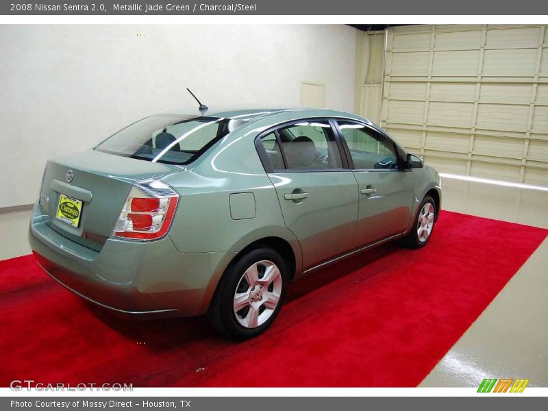 Metallic Jade Green / Charcoal/Steel 2008 Nissan Sentra 2.0