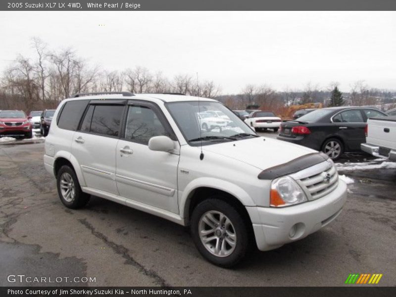 White Pearl / Beige 2005 Suzuki XL7 LX 4WD