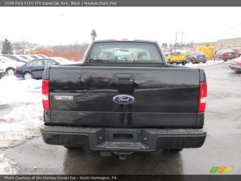 Black / Medium/Dark Flint 2008 Ford F150 STX SuperCab 4x4