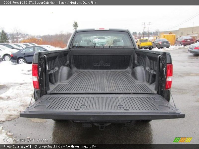 Black / Medium/Dark Flint 2008 Ford F150 STX SuperCab 4x4