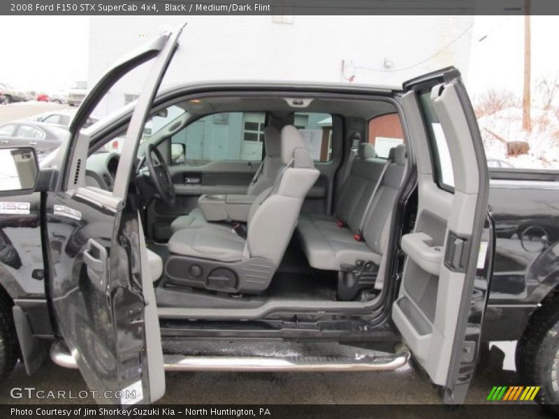  2008 F150 STX SuperCab 4x4 Medium/Dark Flint Interior
