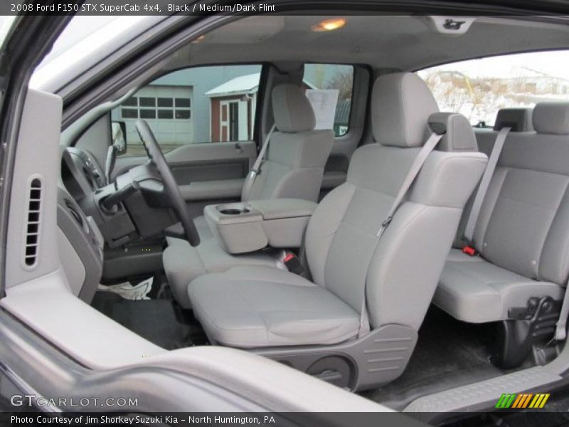  2008 F150 STX SuperCab 4x4 Medium/Dark Flint Interior
