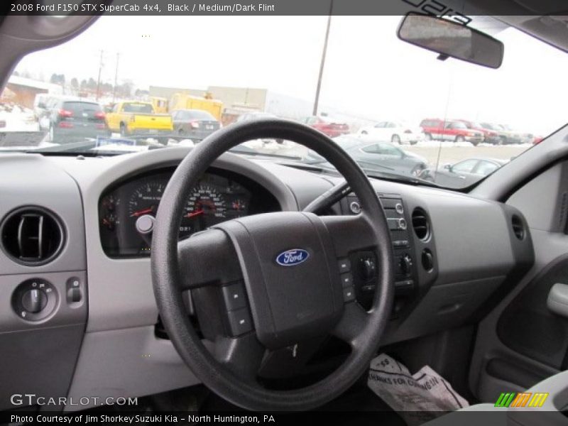 Black / Medium/Dark Flint 2008 Ford F150 STX SuperCab 4x4