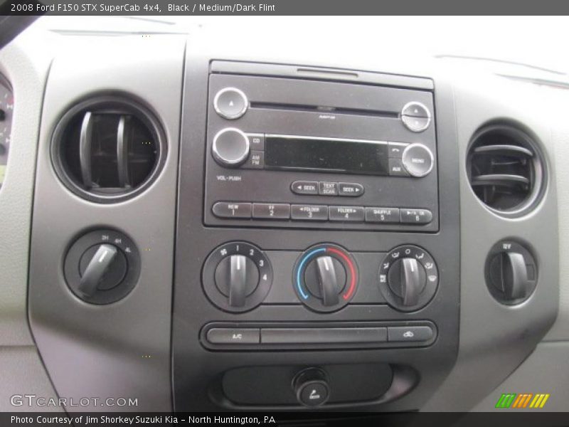 Controls of 2008 F150 STX SuperCab 4x4