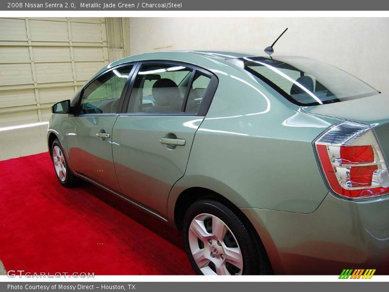 Metallic Jade Green / Charcoal/Steel 2008 Nissan Sentra 2.0