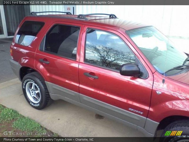 Toreador Red Metallic / Medium Graphite Grey 2001 Ford Escape XLS V6 4WD