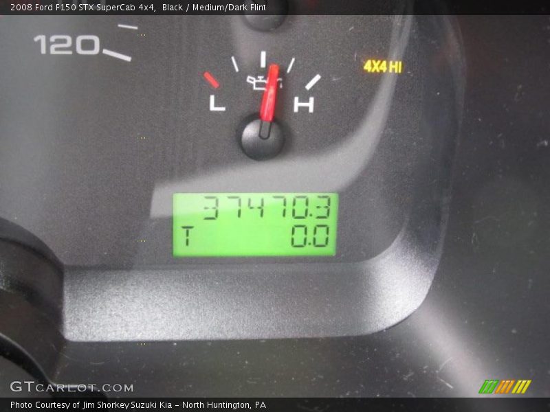 Black / Medium/Dark Flint 2008 Ford F150 STX SuperCab 4x4