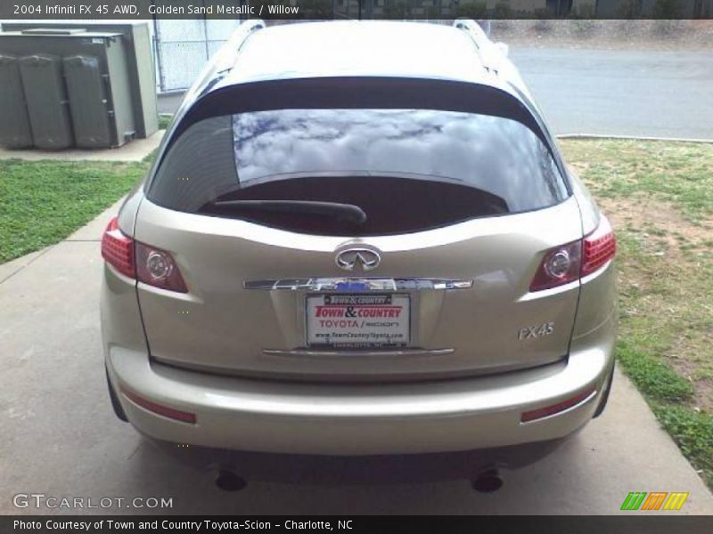 Golden Sand Metallic / Willow 2004 Infiniti FX 45 AWD