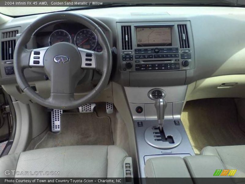 Golden Sand Metallic / Willow 2004 Infiniti FX 45 AWD