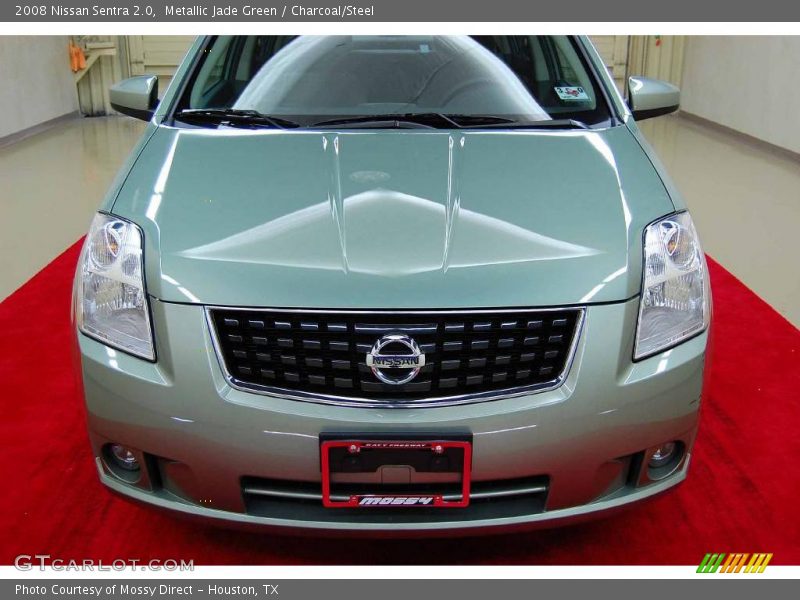 Metallic Jade Green / Charcoal/Steel 2008 Nissan Sentra 2.0