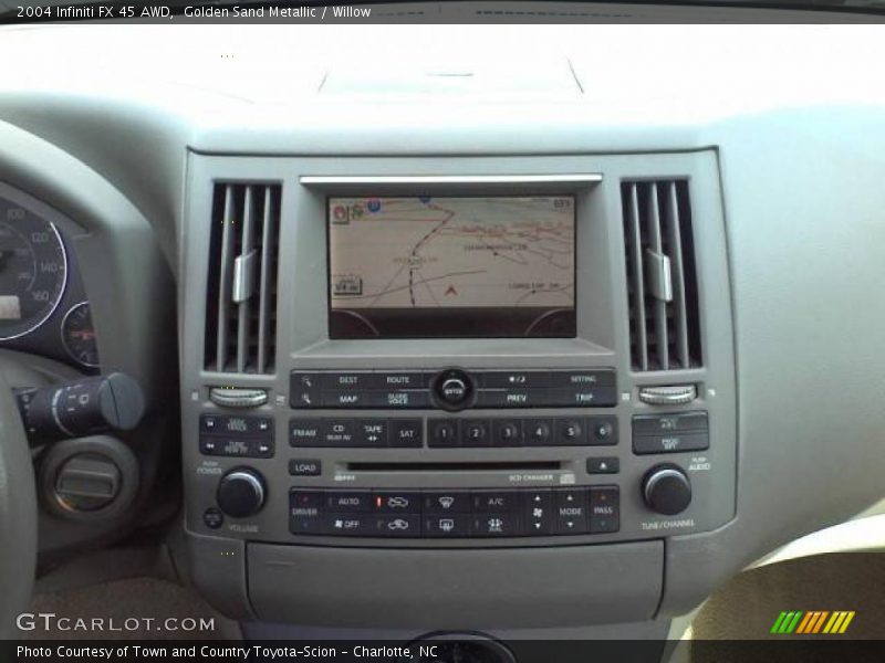 Golden Sand Metallic / Willow 2004 Infiniti FX 45 AWD