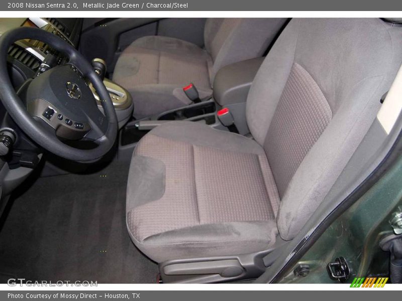 Metallic Jade Green / Charcoal/Steel 2008 Nissan Sentra 2.0