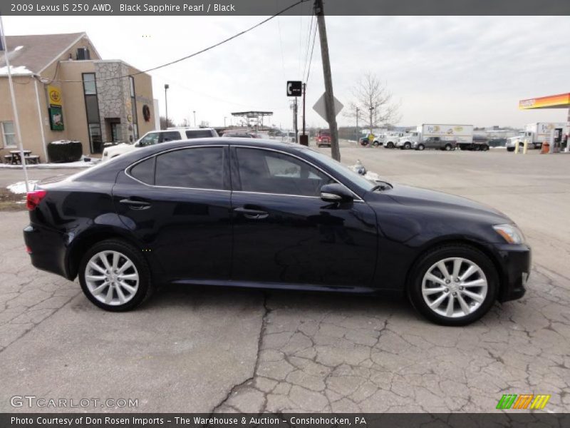  2009 IS 250 AWD Black Sapphire Pearl