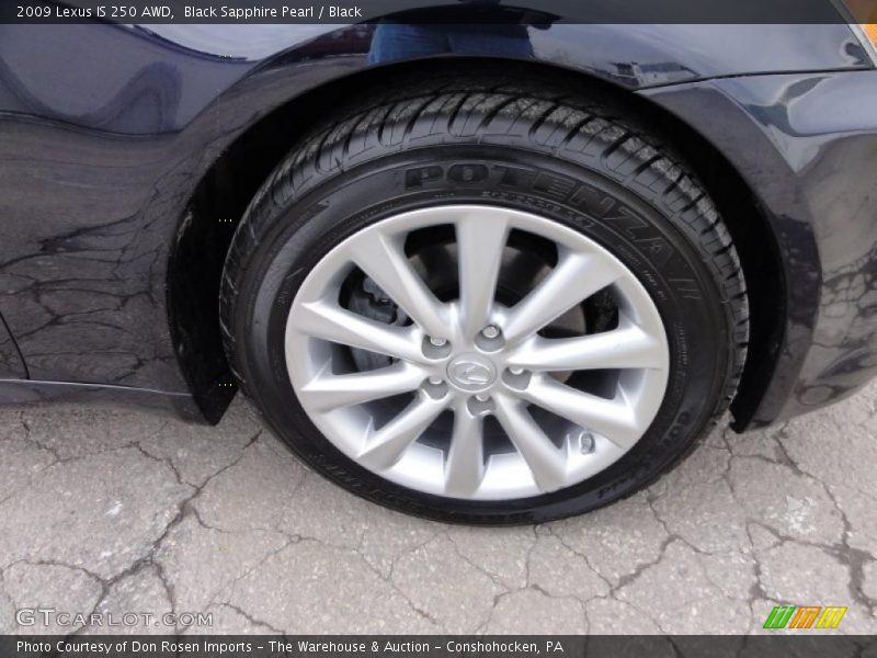  2009 IS 250 AWD Wheel