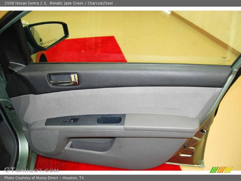 Metallic Jade Green / Charcoal/Steel 2008 Nissan Sentra 2.0