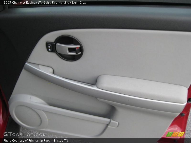 Salsa Red Metallic / Light Gray 2005 Chevrolet Equinox LT