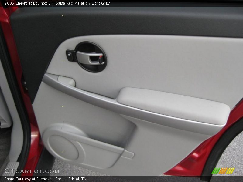 Salsa Red Metallic / Light Gray 2005 Chevrolet Equinox LT