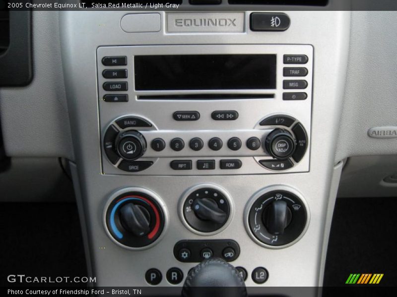 Controls of 2005 Equinox LT