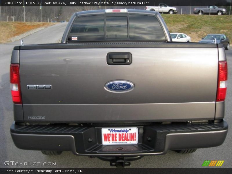 Dark Shadow Grey Metallic / Black/Medium Flint 2004 Ford F150 STX SuperCab 4x4