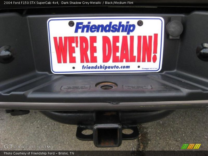 Dark Shadow Grey Metallic / Black/Medium Flint 2004 Ford F150 STX SuperCab 4x4