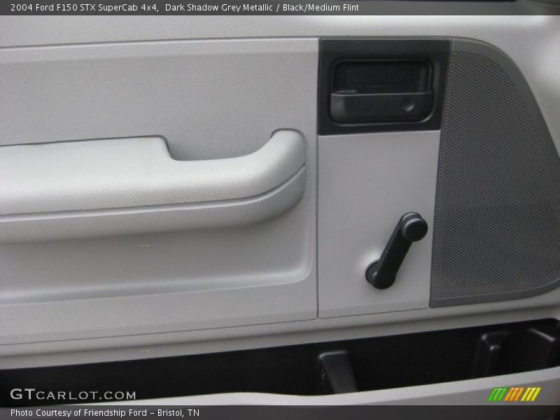 Dark Shadow Grey Metallic / Black/Medium Flint 2004 Ford F150 STX SuperCab 4x4