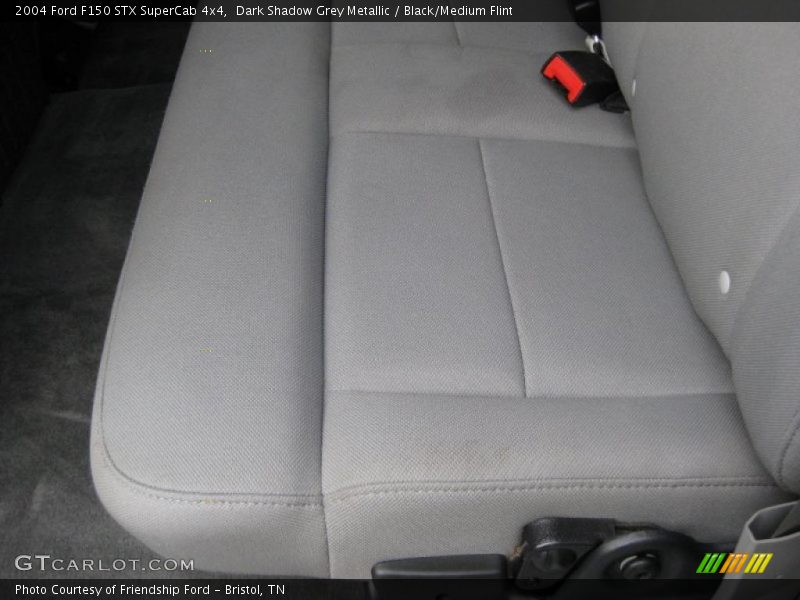 Dark Shadow Grey Metallic / Black/Medium Flint 2004 Ford F150 STX SuperCab 4x4