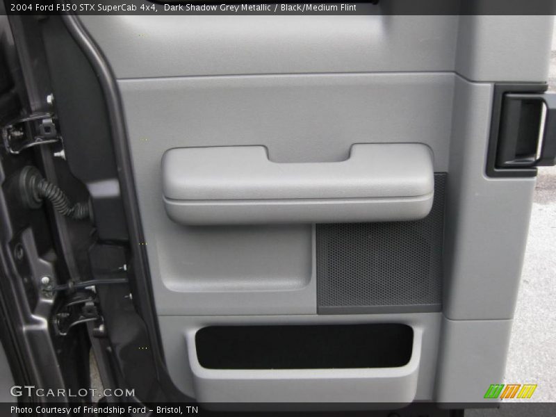 Dark Shadow Grey Metallic / Black/Medium Flint 2004 Ford F150 STX SuperCab 4x4