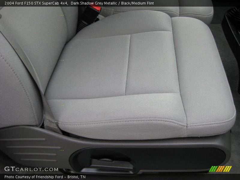 Dark Shadow Grey Metallic / Black/Medium Flint 2004 Ford F150 STX SuperCab 4x4