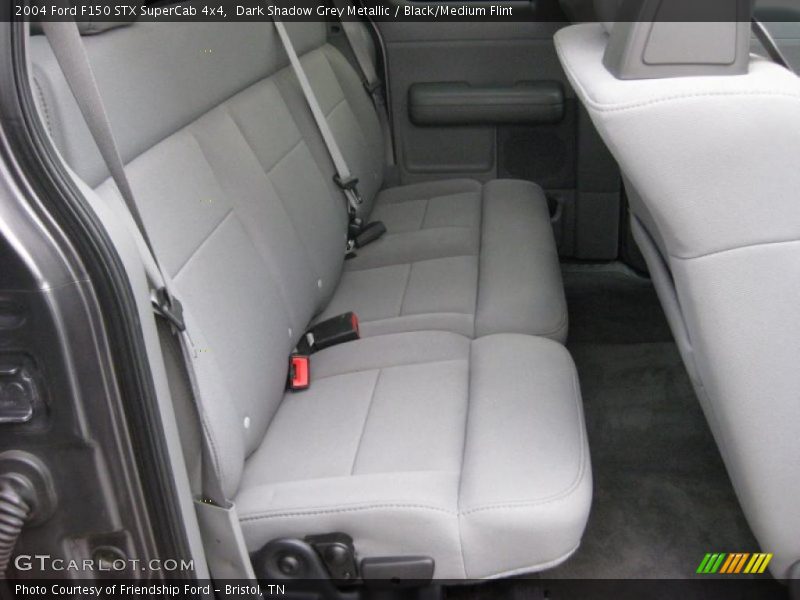 Dark Shadow Grey Metallic / Black/Medium Flint 2004 Ford F150 STX SuperCab 4x4