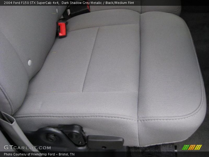 Dark Shadow Grey Metallic / Black/Medium Flint 2004 Ford F150 STX SuperCab 4x4