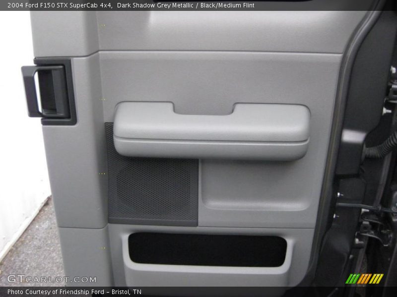 Dark Shadow Grey Metallic / Black/Medium Flint 2004 Ford F150 STX SuperCab 4x4