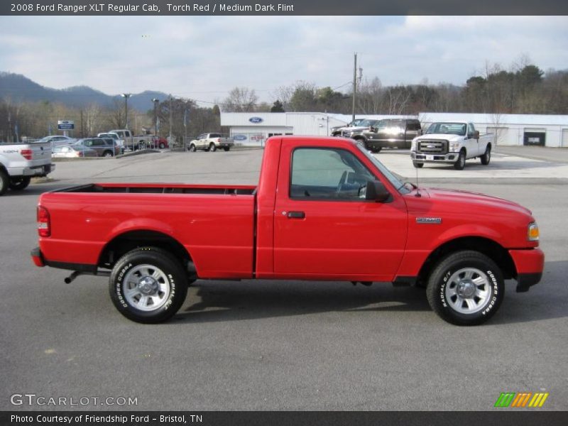  2008 Ranger XLT Regular Cab Torch Red