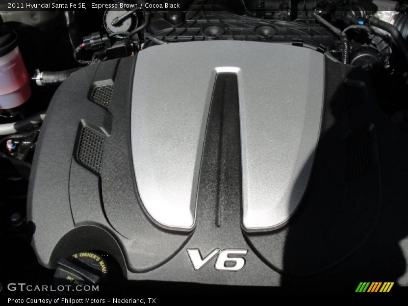  2011 Santa Fe SE Engine - 3.5 Liter DOHC 24-Valve VVT V6