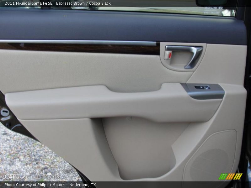 Espresso Brown / Cocoa Black 2011 Hyundai Santa Fe SE