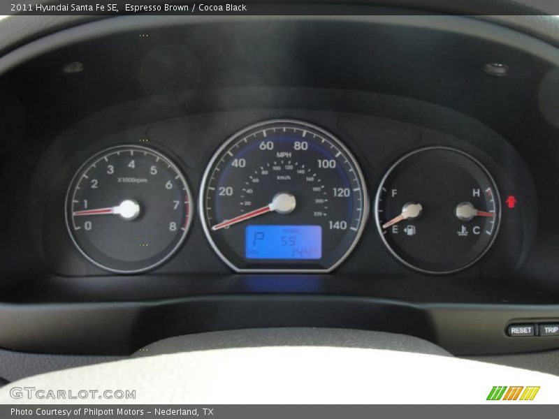  2011 Santa Fe SE SE Gauges