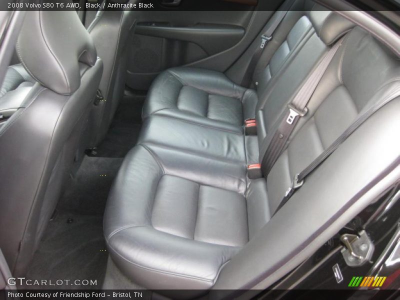 Black / Anthracite Black 2008 Volvo S80 T6 AWD