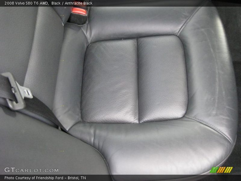 Black / Anthracite Black 2008 Volvo S80 T6 AWD