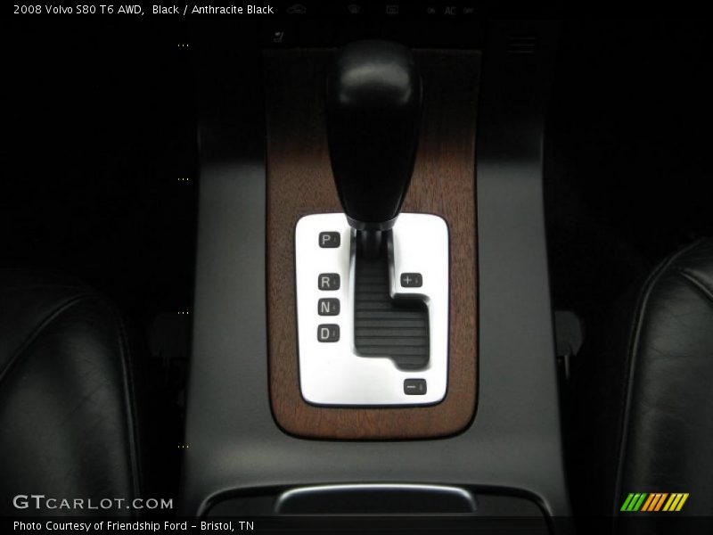Black / Anthracite Black 2008 Volvo S80 T6 AWD