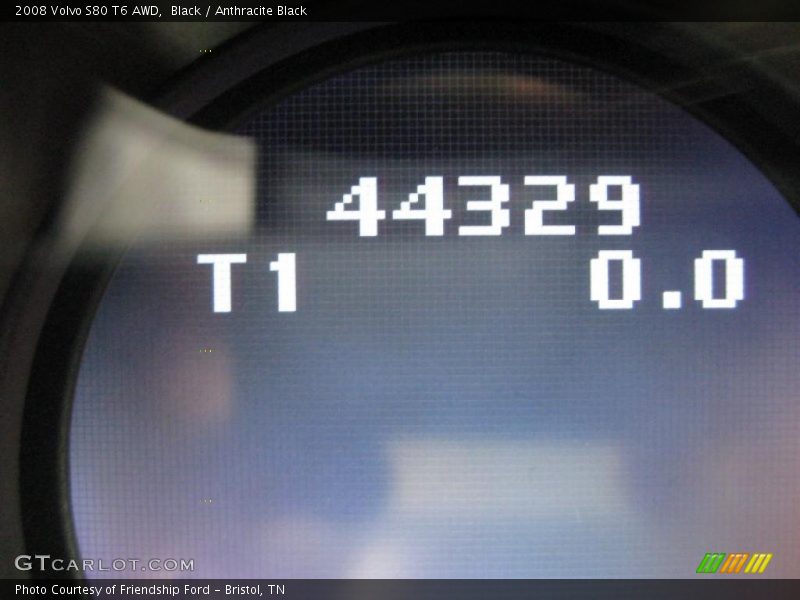 Black / Anthracite Black 2008 Volvo S80 T6 AWD