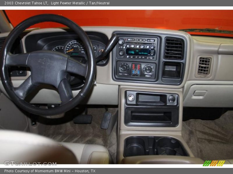 Light Pewter Metallic / Tan/Neutral 2003 Chevrolet Tahoe LT