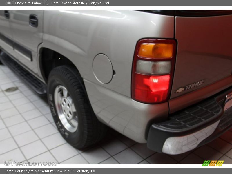Light Pewter Metallic / Tan/Neutral 2003 Chevrolet Tahoe LT