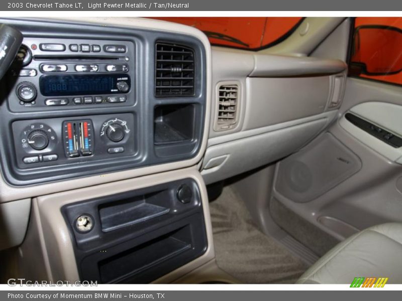 Light Pewter Metallic / Tan/Neutral 2003 Chevrolet Tahoe LT
